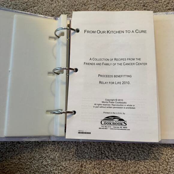 From Our Kitchen to a Cure Quincy Illinois Relay for Life Regional Cookbook 2010 - Picture 3 of 9